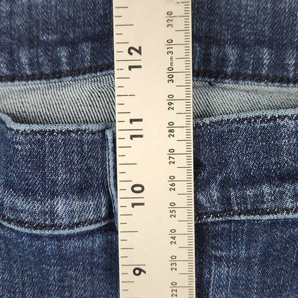 AYR Jeans Womens Size 34L The Pop Straight Leg High Rise Blue Denim Pants - Picture 9 of 10